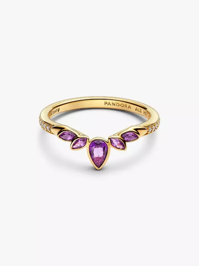 Disney Frozen Königin Anna Tiara-Ring, 14-karätig vergoldet Disney Frozen Königin Anna Tiara-Ring, 14-karätig vergoldet