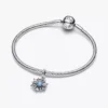 Disney Frozen Königin Elsa Schneeflocken-Dangle Charm aus Sterlingsilber Disney Frozen Königin Elsa Schneeflocken-Dangle Charm aus Sterlingsilber