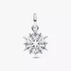 Disney Frozen Königin Elsa Schneeflocken-Dangle Charm aus Sterlingsilber Disney Frozen Königin Elsa Schneeflocken-Dangle Charm aus Sterlingsilber
