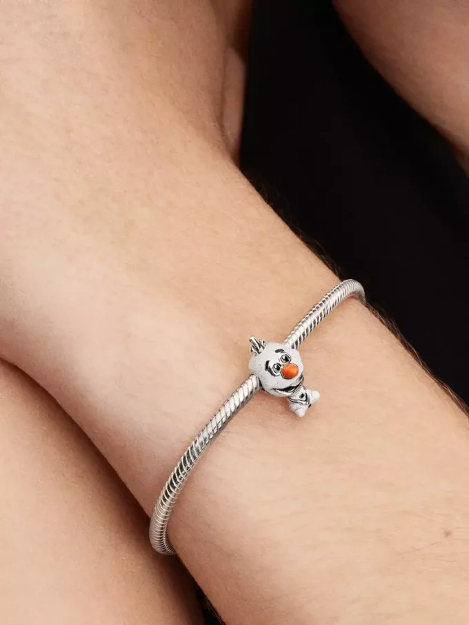 Disney Frozen Olaf Charm aus Sterlingsilber