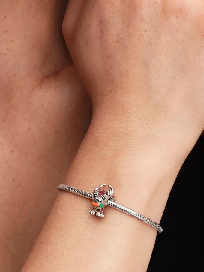 Disney Frozen Sven Charm aus Sterlingsilber