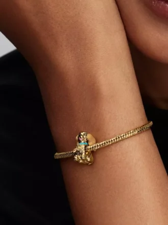 Disney Lady Charm, 14-karätige Vergoldung