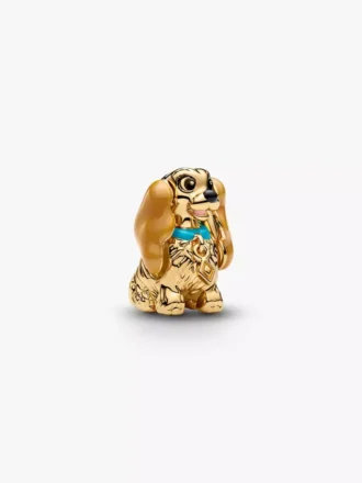 Disney Lady Charm, 14-karätige Vergoldung