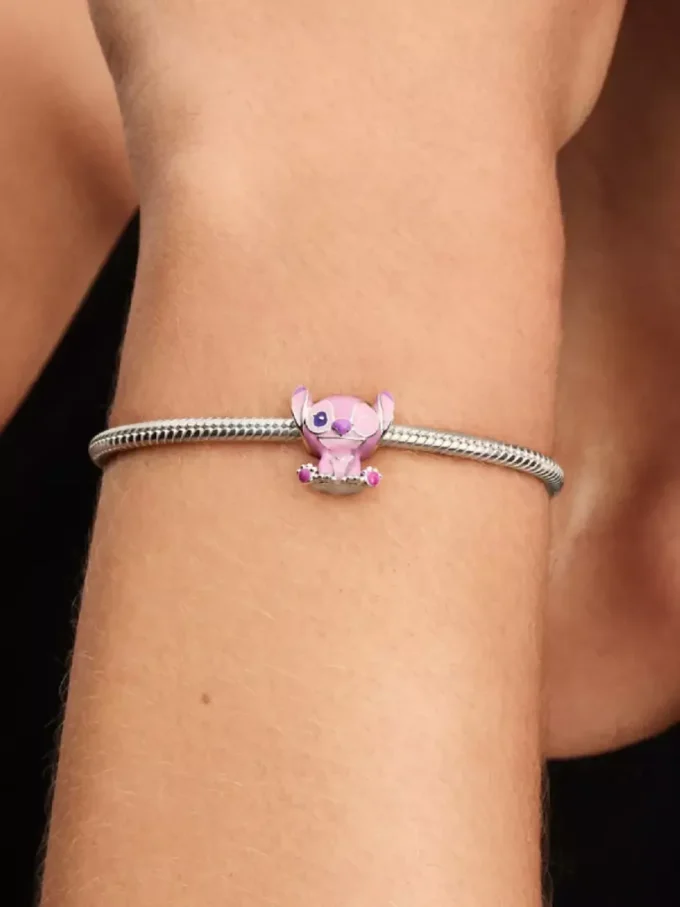 Disney Lilo & Stitch Engel-Charm aus Sterlingsilber Disney Lilo & Stitch Engel-Charm aus Sterlingsilber