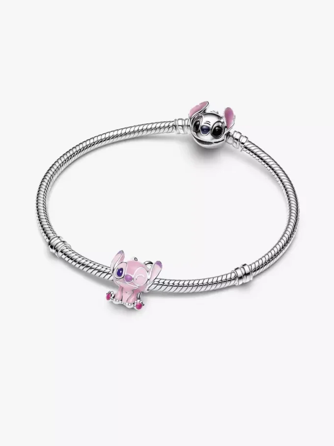 Disney Lilo & Stitch Engel-Charm aus Sterlingsilber Disney Lilo & Stitch Engel-Charm aus Sterlingsilber