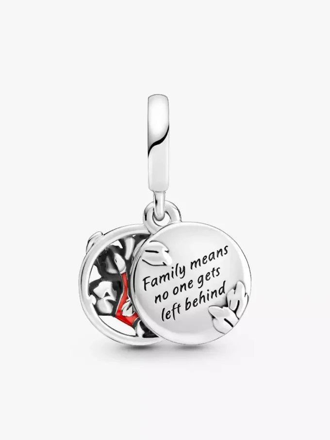 Disney Lilo & Stitch Family Dangle Charm aus Sterlingsilber