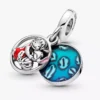 Disney Lilo & Stitch Family Dangle Charm aus Sterlingsilber