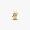 Disney Mickey & Minnie Mouse Clip Charm – 14-karätige Vergoldung