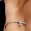 Disney Mickey-Mouse-Amor-Charm – Sterlingsilber Disney Mickey-Mouse-Amor-Charm – Sterlingsilber