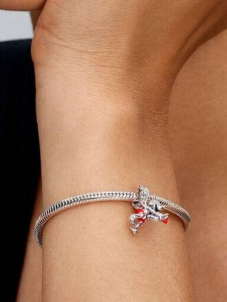 Disney Mickey-Mouse-Amor-Charm – Sterlingsilber