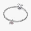Disney Mickey-Mouse-Amor-Charm – Sterlingsilber Disney Mickey-Mouse-Amor-Charm – Sterlingsilber