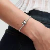 Disney Mickey Mouse Clasp Moments Snake Chain Armband aus Sterlingsilber Disney Mickey Mouse Clasp Moments Snake Chain Armband aus Sterlingsilber
