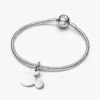 Disney Mickey Mouse gravierbarer Dangle Charm aus Sterlingsilber Disney Mickey Mouse gravierbarer Dangle Charm aus Sterlingsilber