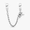 Disney Mickey Mouse Kletter-Safety Chain – Sterlingsilber Disney Mickey Mouse Kletter-Safety Chain – Sterlingsilber
