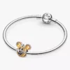 Disney Mickey-Mouse-Kürbis-Charm aus Sterlingsilber Disney Mickey-Mouse-Kürbis-Charm aus Sterlingsilber