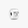 Disney Mickey Mouse & Minnie Mouse Clip Charm – Sterlingsilber Disney Mickey Mouse & Minnie Mouse Clip Charm – Sterlingsilber