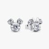 Disney Mickey Mouse & Minnie Mouse funkelnde Ohrringe – Sterlingsilber Disney Mickey Mouse & Minnie Mouse funkelnde Ohrringe – Sterlingsilber