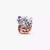Disney Mickey Mouse & Minnie Mouse Halloween-Kürbis-Charm aus Sterlingsilber, 14 Karat Roségold-Beschichtung Disney Mickey Mouse & Minnie Mouse Halloween-Kürbis-Charm aus Sterlingsilber, 14 Karat Roségold-Beschichtung
