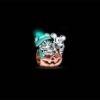 Disney Mickey Mouse & Minnie Mouse Halloween-Kürbis-Charm – Sterlingsilber, 14 Karat Roségold-Beschichtung Disney Mickey Mouse & Minnie Mouse Halloween-Kürbis-Charm – Sterlingsilber, 14 Karat Roségold-Beschichtung