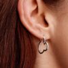 Disney Mickey Mouse Silhouette Ohrringe – Sterlingsilber Disney Mickey Mouse Silhouette Ohrringe – Sterlingsilber