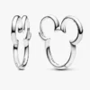 Disney Mickey Mouse Silhouette Ohrringe – Sterlingsilber Disney Mickey Mouse Silhouette Ohrringe – Sterlingsilber