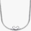 Disney Mickey Mouse Snake Chain – Sterlingsilber Disney Mickey Mouse Snake Chain – Sterlingsilber
