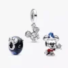 Disney Mickey und Minnie glauben an Magie Charm-Trio, 3er-Set