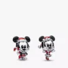 Disney Mickey und Minnie Weihnachts-Charm-Duo (2er-Set)