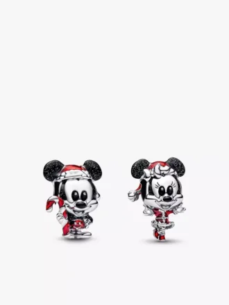 Disney Mickey und Minnie Weihnachts-Charm-Duo (2er-Set)