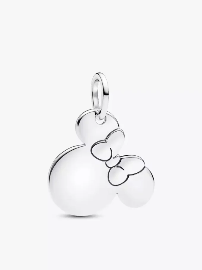 Gravierbare Minnie-Mouse-Halsketten-Sets, 2er-Sets Gravierbare Minnie-Mouse-Halsketten-Sets, 2er-Sets
