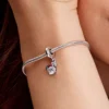 Disney Minnie-Maus-Silhouette-Dangle Charm aus Sterlingsilber Disney Minnie-Maus-Silhouette-Dangle Charm aus Sterlingsilber