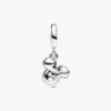 Disney Minnie-Maus-Silhouette-Dangle Charm aus Sterlingsilber Disney Minnie-Maus-Silhouette-Dangle Charm aus Sterlingsilber