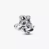 Disney Minnie Mouse durchbrochener Charm aus Sterlingsilber Disney Minnie Mouse durchbrochener Charm aus Sterlingsilber