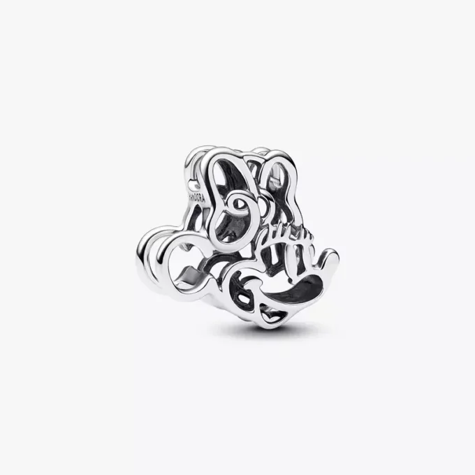 Disney Minnie Mouse durchbrochener Charm aus Sterlingsilber Disney Minnie Mouse durchbrochener Charm aus Sterlingsilber