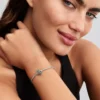 Disney Minnie Mouse durchbrochener Charm aus Sterlingsilber Disney Minnie Mouse durchbrochener Charm aus Sterlingsilber