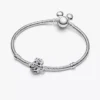 Disney Minnie Mouse durchbrochener Charm aus Sterlingsilber Disney Minnie Mouse durchbrochener Charm aus Sterlingsilber