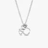 Disney Minnie Mouse Silhouette Halskette – Sterlingsilber Disney Minnie Mouse Silhouette Halskette – Sterlingsilber
