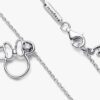Disney Minnie Mouse Silhouette Halskette – Sterlingsilber Disney Minnie Mouse Silhouette Halskette – Sterlingsilber
