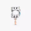 Disney Ohana Lilo & Stitch-inspirierter Charm aus Sterlingsilber, 14 Karat Roségold-Beschichtung