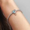 Disney Ohana Lilo & Stitch-inspiriertes Charm – Sterlingsilber, 14-karätige Roségoldbeschichtung