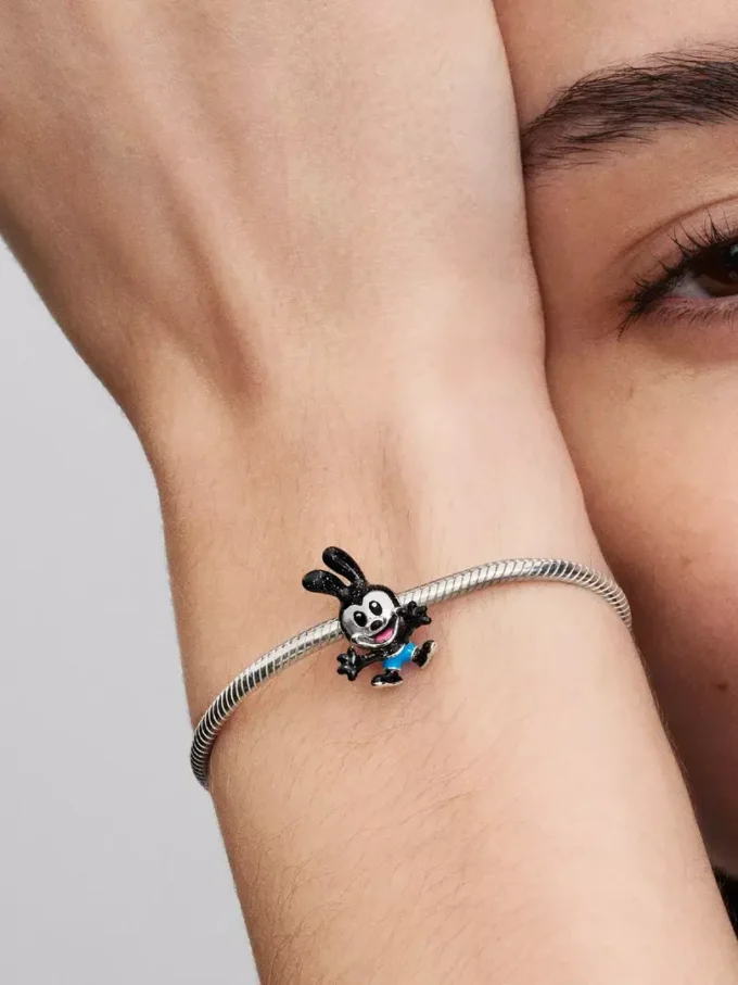 Disney Oswald, das Glückskaninchen, Charm aus Sterlingsilber