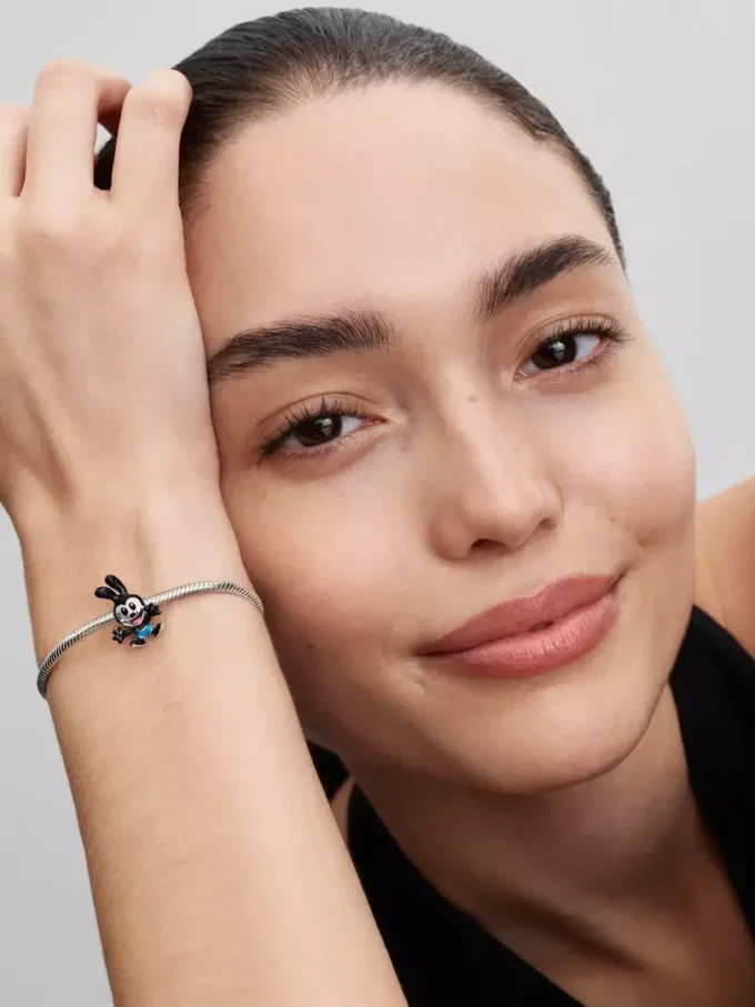 Disney Oswald, das Glückskaninchen, Charm aus Sterlingsilber