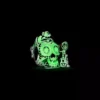 Disney Pixar Coco Miguel & Dante Totenkopf-Charm aus Sterlingsilber, der im Dunkeln leuchtet Disney Pixar Coco Miguel & Dante Totenkopf-Charm aus Sterlingsilber, der im Dunkeln leuchtet