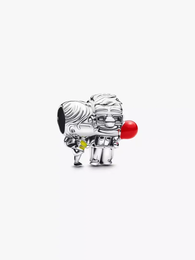 Disney Pixar „Oben“ Carl & Ellie Charm aus Sterlingsilber Disney Pixar „Oben“ Carl & Ellie Charm aus Sterlingsilber
