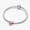 Disney Pixar „Oben“ Carl & Ellie Charm aus Sterlingsilber Disney Pixar „Oben“ Carl & Ellie Charm aus Sterlingsilber