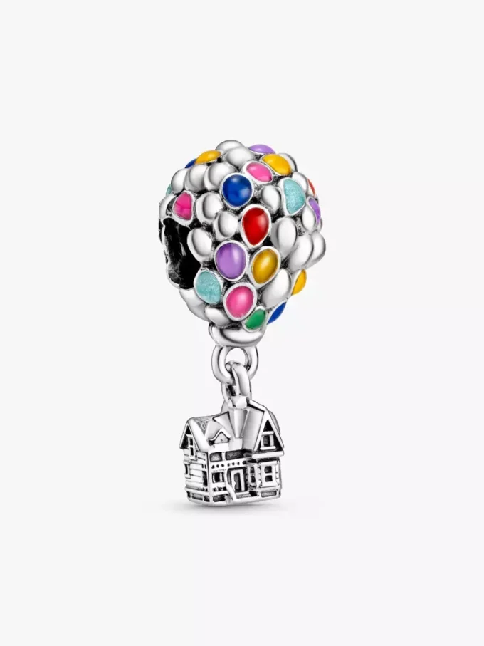 Disney Pixar „Oben“ Haus & Ballons-Charm aus Sterlingsilber Disney Pixar „Oben“ Haus & Ballons-Charm aus Sterlingsilber