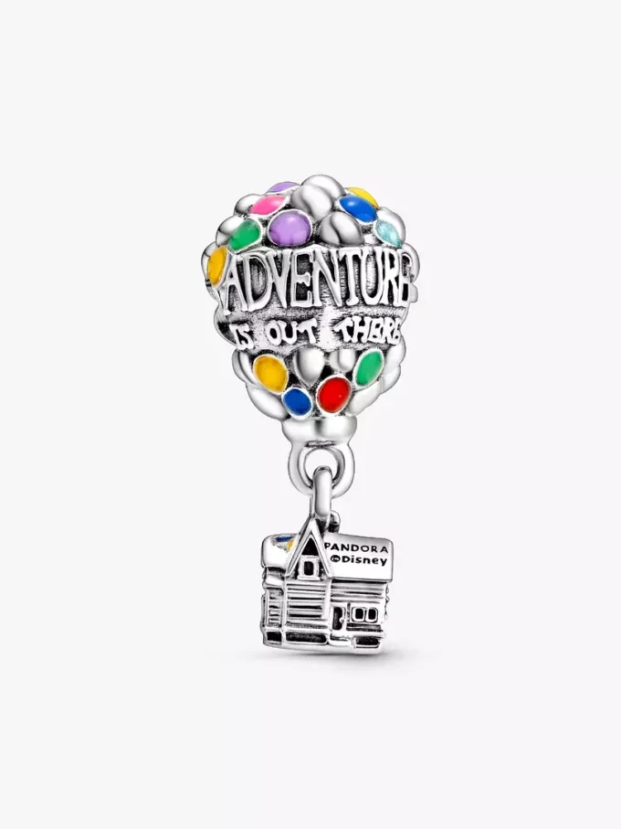Disney Pixar „Oben“ Haus & Ballons-Charm aus Sterlingsilber Disney Pixar „Oben“ Haus & Ballons-Charm aus Sterlingsilber