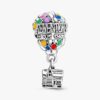 Disney Pixar „Up“ Haus & Ballons-Charm – Sterlingsilber