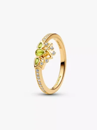 Disney-Prinzessin-Tiana-Tiara-Ring, 14-karätig vergoldet