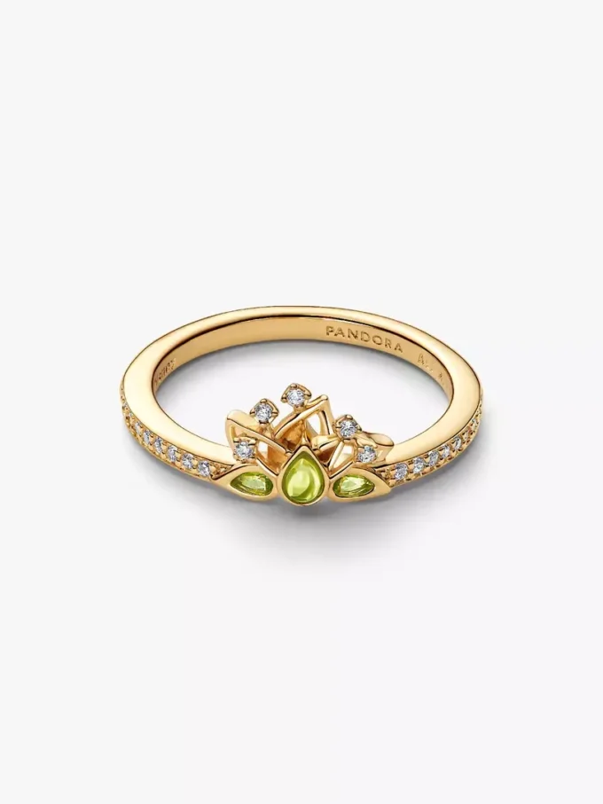 Disney-Prinzessin-Tiana-Tiara-Ring, 14-karätig vergoldet Disney-Prinzessin-Tiana-Tiara-Ring, 14-karätig vergoldet